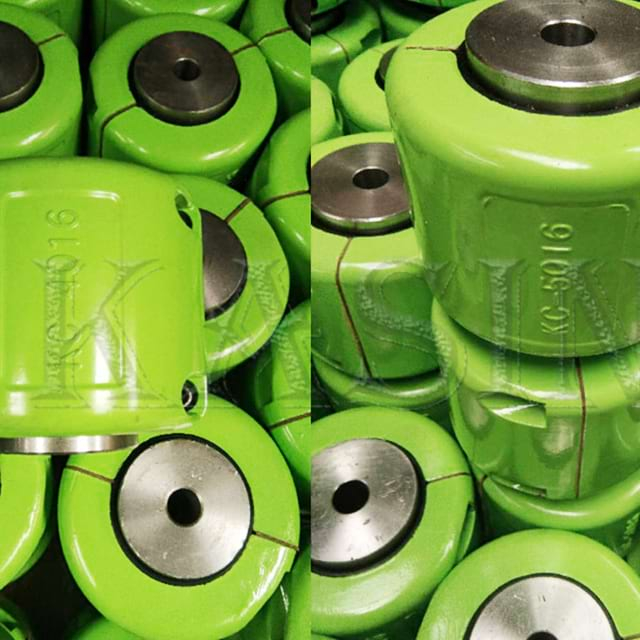 Slitesterk rullekjedekobling fra Kasin med KANA-standard: har aluminiumslegeringsdeksel og matchende tannhjul